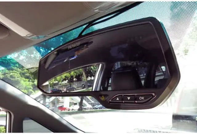 Alt view image 4 of 5 - PAPAGO GOSAFE 1080p Rearview Mirror Dash Camera - GS2688G