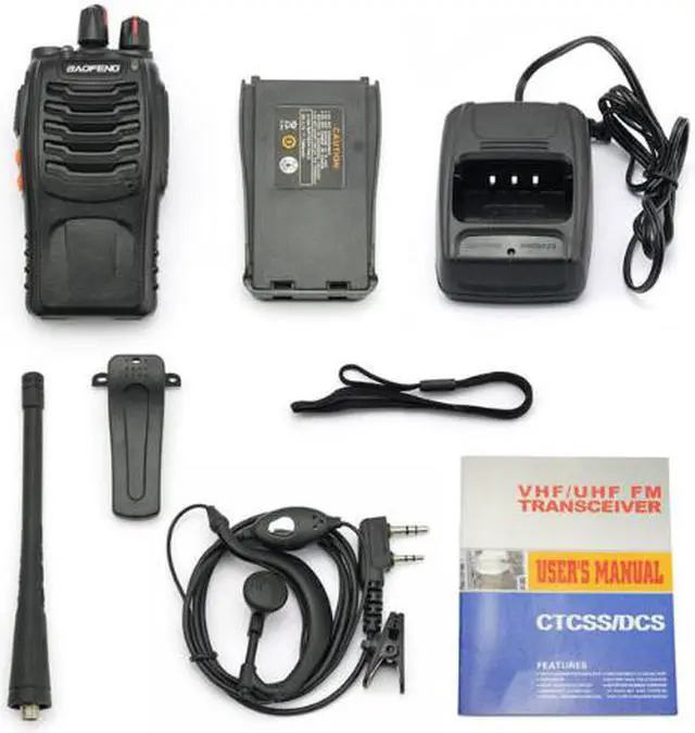 Alt view image 3 of 6 - BAOFENG BF-888S UHF FM Transceiver High Illumination Flashlight Walkie Talkie Two-Way Radio