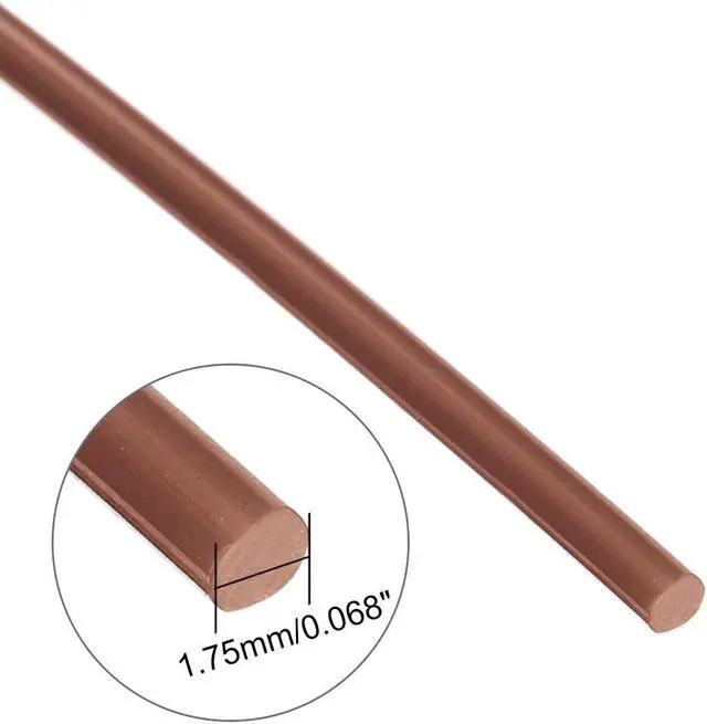 Alt view image 2 of 3 - 10m 3D Printer Painting Filament Refills PLA Printing Material Brown