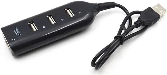 Alt view image 2 of 6 - High Speed Micro Mini 4 Port USB 1.1 Hub USB Port For Laptop PC Computer Laptop Peripherals Accessories
