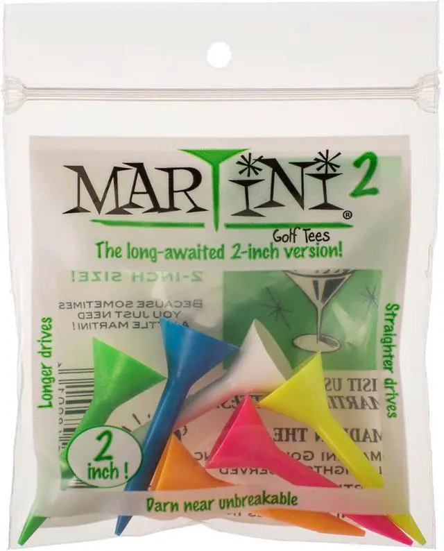 Alt view image 2 of 3 - Martini Martini 2 (2") Golf Tees