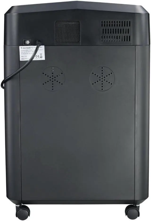 Alt view image 4 of 20 - Bonsaii EverShred C149-C 18-Sheet Cross-cut Paper/CD/Credit Card Shredder, 60 Mintues Running Time, Overload and Thermal Protection, Draw-out 6 Gallon Wastebasket Capacity, with 4 Casters