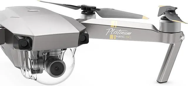 Alt view image 4 of 18 - DJI Mavic PRO Platinum Portable Collapsible Drone Quadcopter, Flymore Combo with 3 Batteries, 4K Professional Camera Gimbal,