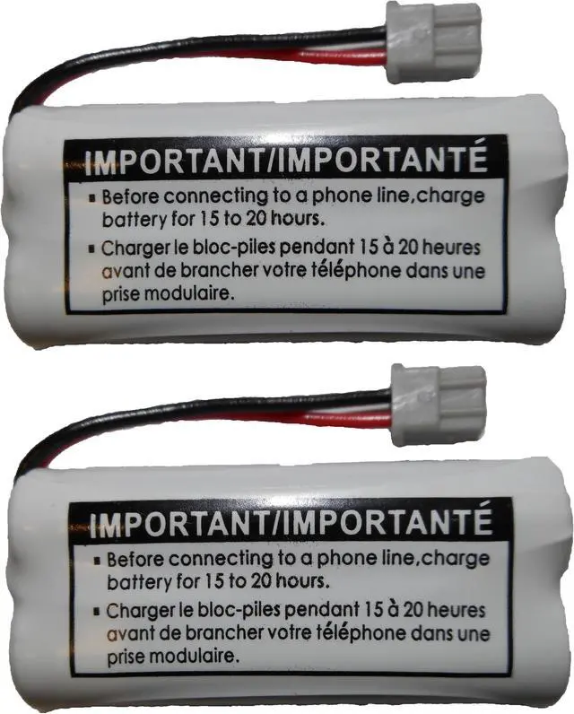 Alt view image 2 of 2 - Battery BT-1021 BBTG0798001 for Uniden Cordless Handsets High Capacity Rechargeable (2-Pack)