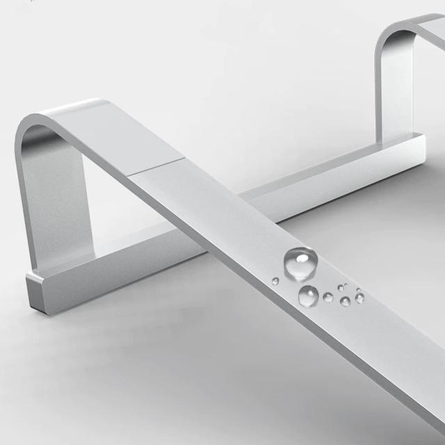 Alt view image 3 of 6 - 11-17 inch Portable Aluminum Alloy Notebook Support Holder Folding Laptop Stand For Macbook Pro Non slip Cooling Bracket