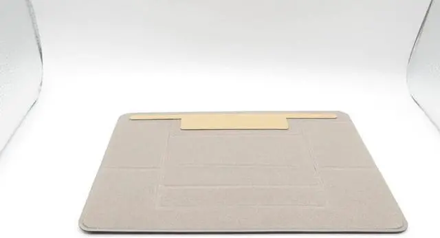 Alt view image 4 of 6 - Adjustable Laptop Stand Laptop Pad Adhesive Invisible Stand Folding Bracket Portable Tablet Holder for iPad MacBook Laptop