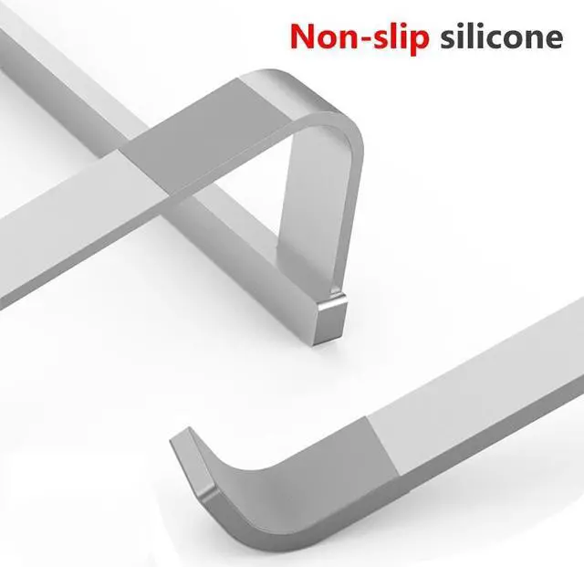 Alt view image 5 of 6 - Adjustable Aluminum Laptop Stand Portable Notebook Support Holder For Macbook Pro Computer Riser Stand Cooling Bracket