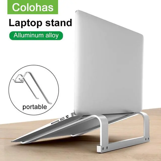 Main image of Adjustable Aluminum Laptop Stand Portable Notebook Support Holder For Macbook Pro Computer Riser Stand Cooling Bracket