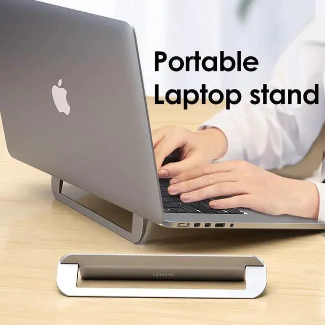 Main image of Laptop Holder for MacBook Air Pro Notebook Foldable Aluminium Alloy Laptop Stand Bracket Laptop Holder for PC Notebook