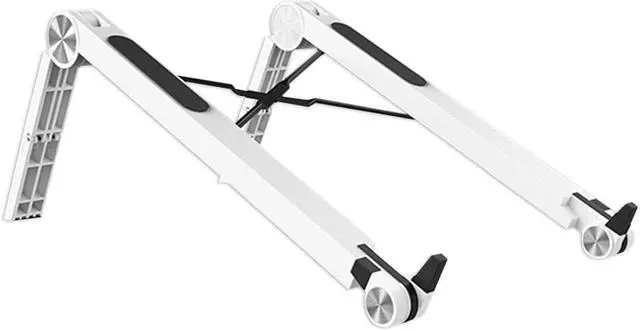 Alt view image 4 of 6 - Laptop Cooling Stand Plastic Foldable Adjustable Angle Holder Bracket for Computer Laptop Notebook Tablet Book Universal Bracket