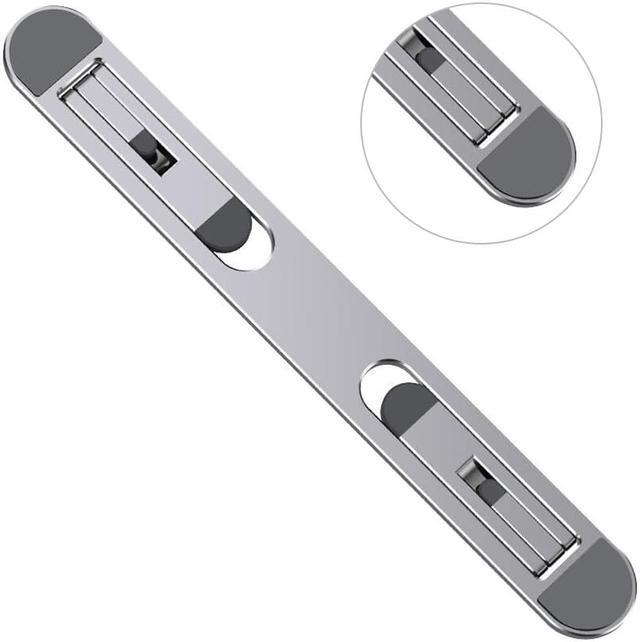 Alt view image 2 of 6 - Aluminum Laptop Stand Suporte Notebook Tablet Accessories Macbook Pro Stand Mini Foldable Laptop Portable Holder Cooling Stand