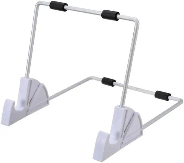 Alt view image 2 of 6 - Universal Non Slip Laptop Stand Adjustable Angle Tablet Cooling Rack Desktop Notebook Stand Holder Bracket For Macbook