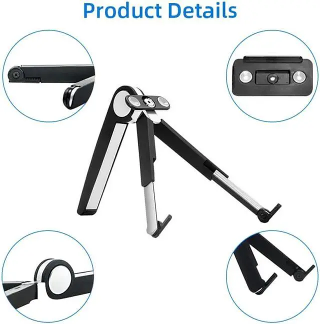 Alt view image 6 of 6 - 3 in 1 Phone Tablet Laptop Stand Adjustable Anti Slip Bracket Desk Holder For iPad Macbook For Samsung Xiaomi