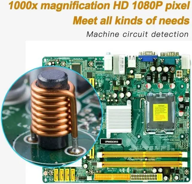 Alt view image 6 of 6 - 50 1000X Mobile Phone Microscope Camera 3in1 USB Type C MicroUSB for Android Phone Windows PC Computer Laptop with Stand