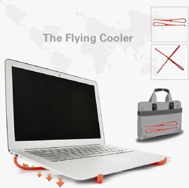 Alt view image 2 of 6 - Portable Non slip Heat Dissipation Bracket Folding Simple Laptop Holder X type Cooling Laptop Rack PC Stand Holder Accessories