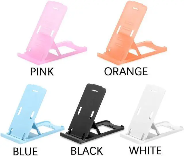 Alt view image 5 of 6 - Universal Portable Phone Stand Tablet PC Bracket Five grade Adjustable Bracket Foldable Multicolor Learning Tool Phone Accessory