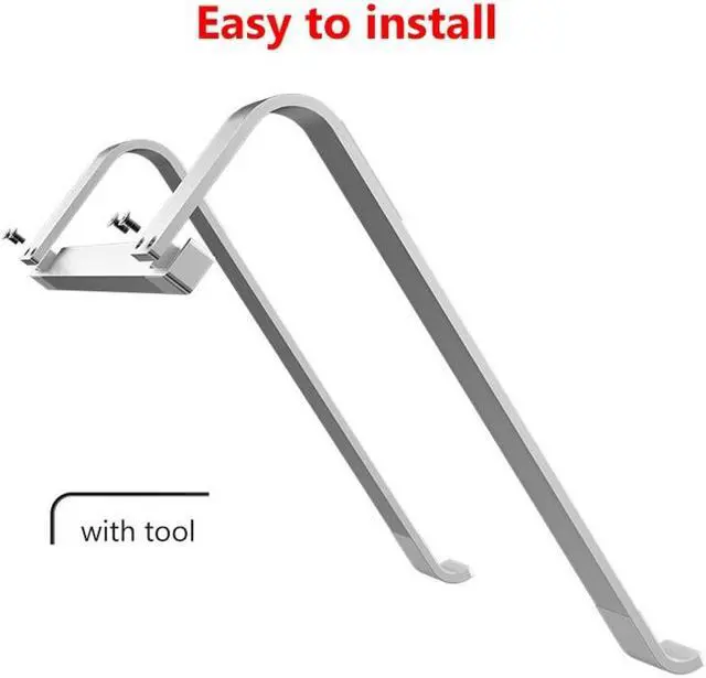 Alt view image 6 of 6 - Adjustable Aluminum Laptop Stand Portable Notebook Support Holder For Macbook Pro Computer Riser Stand Cooling Bracket