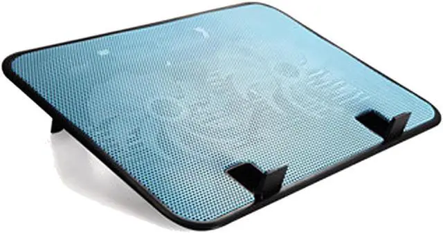 Main image of New Arrival 14 inch Notebook Cooler 5v Dual Fan USB External Laptop Cooling Pad Slim Stand High Speed Silent Metal Panel Fan