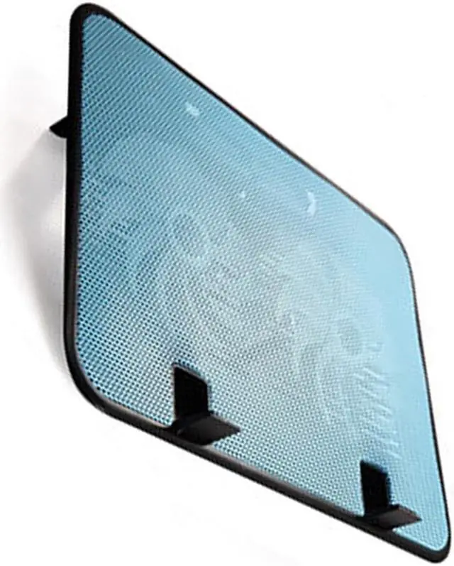 Alt view image 5 of 6 - New Arrival 14 inch Notebook Cooler 5v Dual Fan USB External Laptop Cooling Pad Slim Stand High Speed Silent Metal Panel Fan