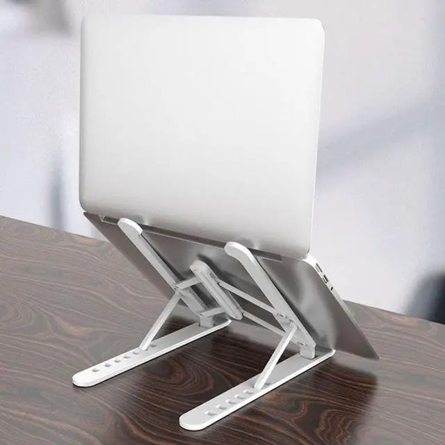 Alt view image 6 of 6 - Foldable Adjustable Laptop Tablet Stand Non Slip Desktop Holder Mounts Laptop Accessories For Macbook Pro Air Notebook Stand