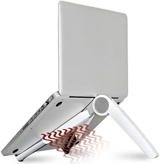 Alt view image 3 of 6 - Folding Laptop Holder Pc Stand With Stretching Legs And Adjusting Angles For 11~16 Inch Computer Notebook Portable Lap Desk