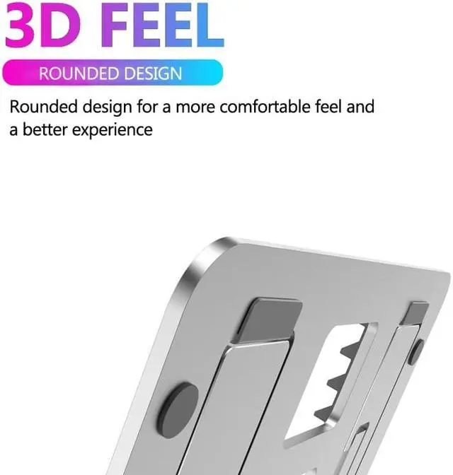 Alt view image 4 of 6 - Laptop Stand Adjustable Notebook Stand Portable Laptop Holder Tablet Stand Computer Support For MacBook Air Pro ipad