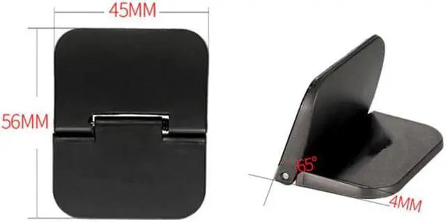 Alt view image 2 of 6 - Mini Portable Invisible Laptop Holder Adjustable Cooling Feet Stand Holder Foldable Laptop Heat Reduction Notebook Accessory