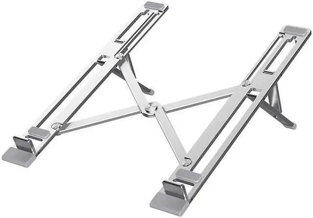 Main image of Laptop Stand Portable Aluminum Laptop Mount Notebook Riser with 5 Levels Height Adjustment for Laptops Within 17 Inches