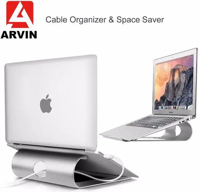 Main image of Arvin Aluminum Tablet Laptop Holder Stand For Macbook Air Pro Retina 11 12 13 15 Inch Notebook Laptop Cooling Mount For HP Dell