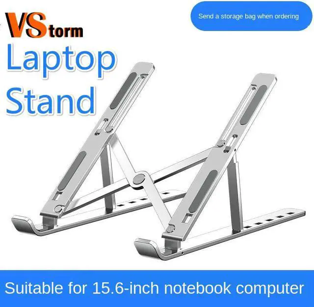 Main image of Laptop Stand Foldable Support Base Notebook Stand Material Holder Lapdesk Computer Holder PC Stand Cooling Bracket Riser Fashion