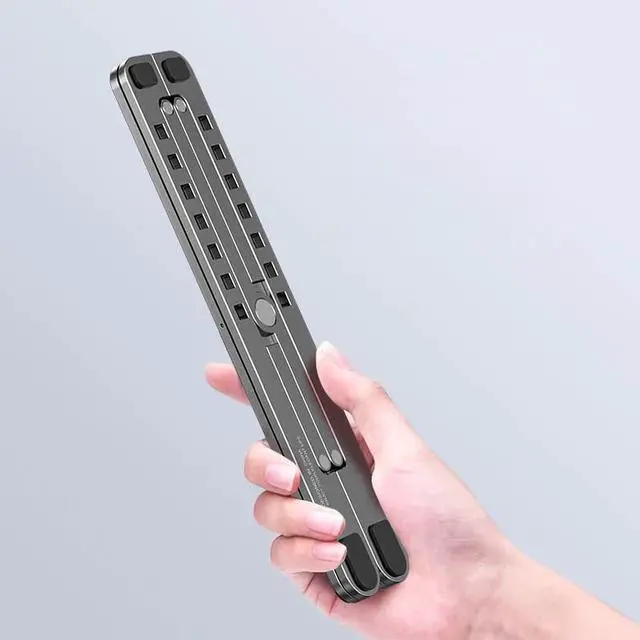 Alt view image 3 of 6 - Factory Direct Portable Laptop Stand Holder For Macbook Pro Adjustable Suporte Notebook Stand Quality Laptop Stand For Bed