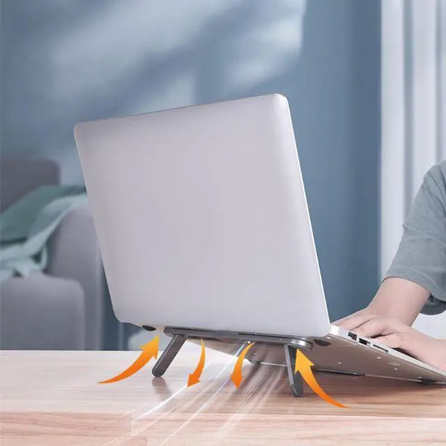 Main image of Foldable Laptop Stand Adjustable Notebook Stand Portable Laptop Holder Tablet Stand Computer Support For MacBook Air Pro ipad