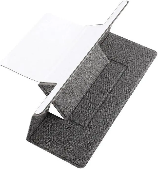 Alt view image 5 of 6 - Universal Laptop Stand Holder Portable Ultra Thin Invisible Laptop Stand Support Adjustable Laptop