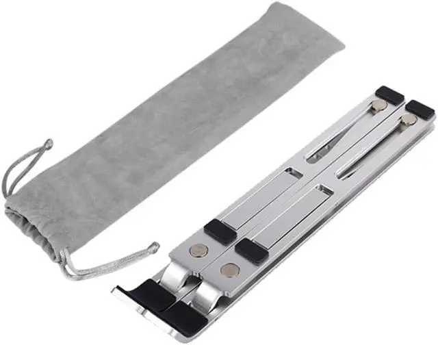 Alt view image 6 of 6 - Laptop Stand for MacBook Pro Notebook Stand Foldable Aluminium Alloy Tablet Stand Bracket Laptop Cooling Holder for Notebook