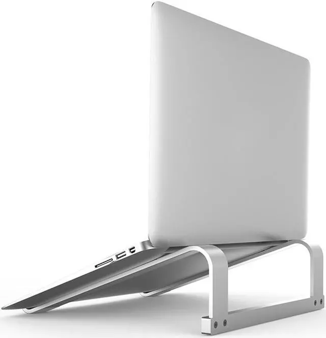 Alt view image 3 of 6 - 11-17 inch Aluminum Alloy Folding Laptop Stand Adjustable Notebook Support Stand For Macbook Pro Non slip Cooling Bracket