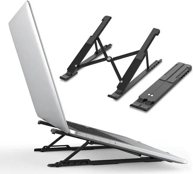 Main image of Portable Laptop Stand Foldable Notebook Stand Adjustable Laptop Holder Macbook Pro Computer Cooling Riser Support Bracket