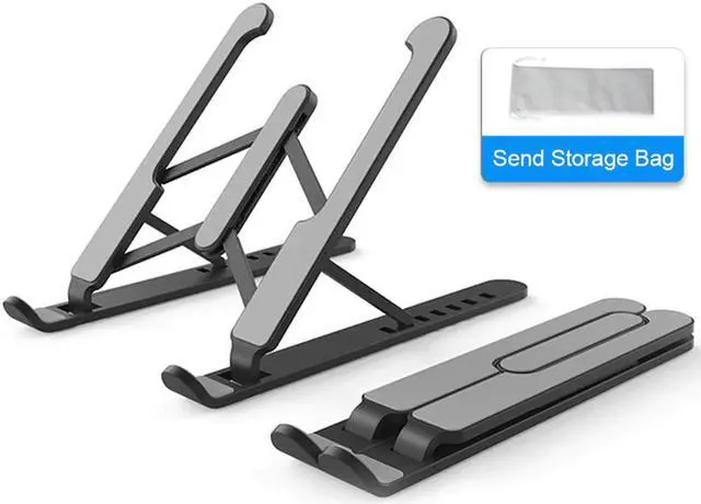 Main image of Portable Laptop Stand Foldable Support Base Notebook Stand Holder For Macbook Pro Air HP desk Computer Cooling Bracket Riser