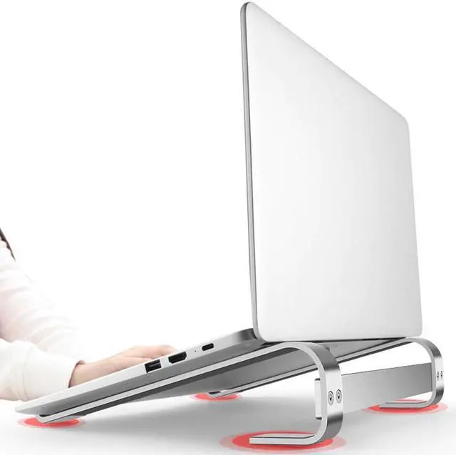 Main image of Aluminum Laptop Stand Notebook Support Holder For Huawei Xiaomi Chromebook Macbook Pro HP Dell Asus Computer Bracket Accessories
