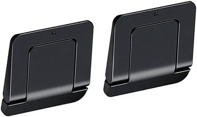Alt view image 6 of 6 - 2 Pcs Adjustable Invisible Laptop Holder Mini Portable Cooling Stand Foldable Multifunctional Holder 1Pair for Laptop Notebook