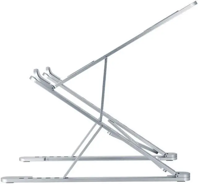 Alt view image 5 of 6 - Laptop Stand, Adjustable Aluminum Laptop Tablet Stand, Foldable Portable Desktop Holder Compatible with All Laptops