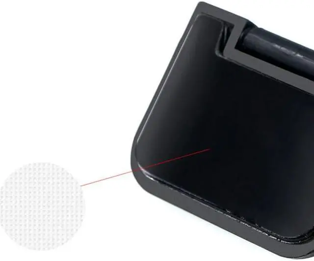 Alt view image 6 of 6 - Mini Portable Invisible Laptop Holder Adjustable Cooling Feet Stand Holder Foldable Laptop Heat Reduction Notebook Accessory