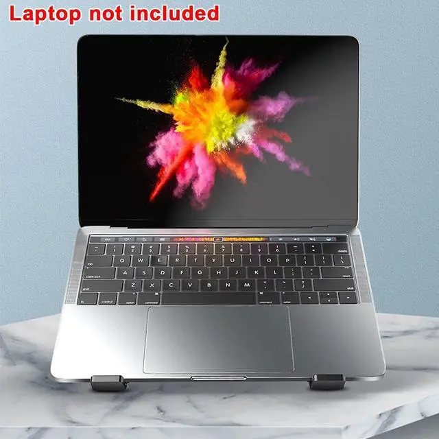 Alt view image 3 of 6 - Foldable Laptop tablet Stand Cooling Fan Heat Dissipation Desktop For MacBook Air Pro Notebook Holder For HP For DELL Cooler