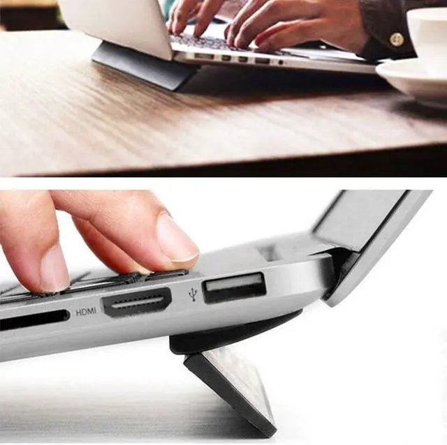 Alt view image 6 of 6 - Arvin Laptop Cooling Stand For Macbook Air Pro Retina 13 15 Portable Adjustable Computer Lapdesk Office PC Notebook Riser Stand