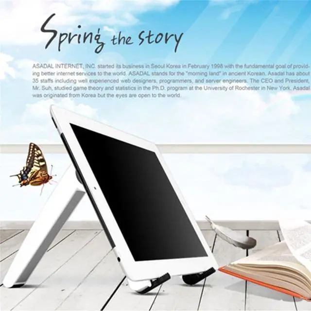 Alt view image 6 of 6 - Folding Laptop Holder Pc Stand With Stretching Legs And Adjusting Angles For 11~16 Inch Computer Notebook Portable Lap Desk