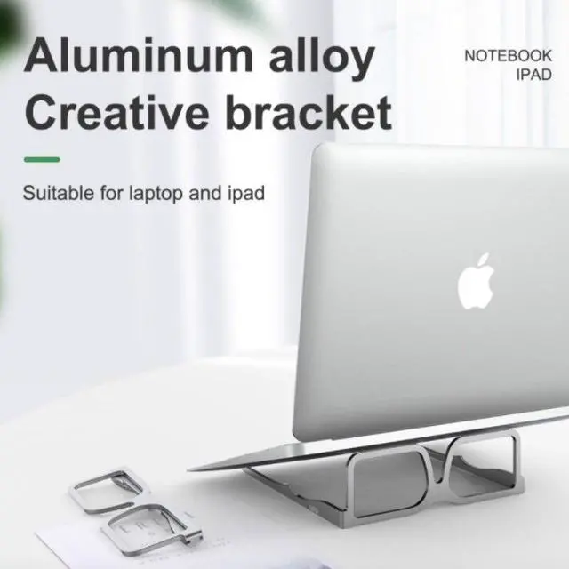 Main image of Foldable laptop stand aluminum alloy cooling desktop support stand laptop stan