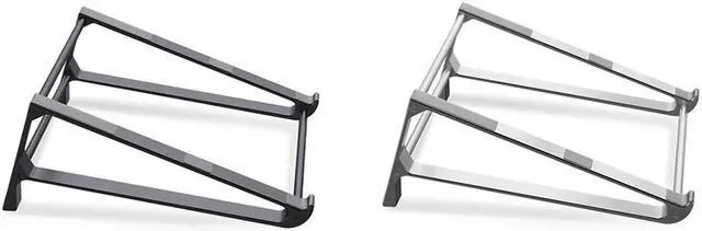 Main image of 2 in 1 Desktop Laptop Stand Aluminum Vertical Laptop Stand Home Office Notebook Cooling Holder for MacBook Air Pro