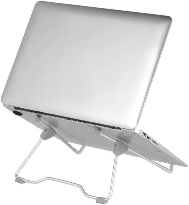 Main image of Folding Portable Laptop Stand Viewing Angle Height Adjustable Quality Aluminum Alloy Bracket Support 10-17inch Notebook for ASUS