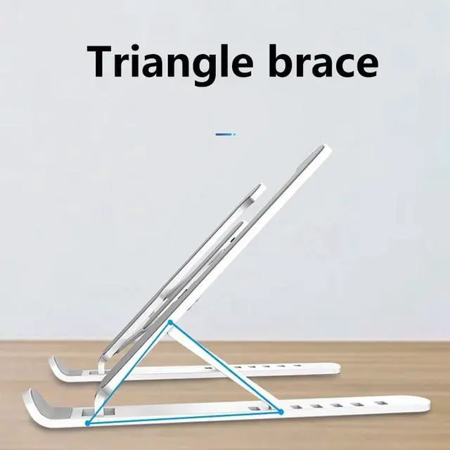 Alt view image 3 of 6 - Foldable Laptop Stand Portable Support Base Notebook Holder for HP Computer Cooling Bracket Riser