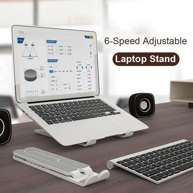 Main image of Adjustable Foldable Laptop Stand Notebook Support Lifting Cooling Holder Desk Laptop Stand For 7-15 inch Macbook Pro Air