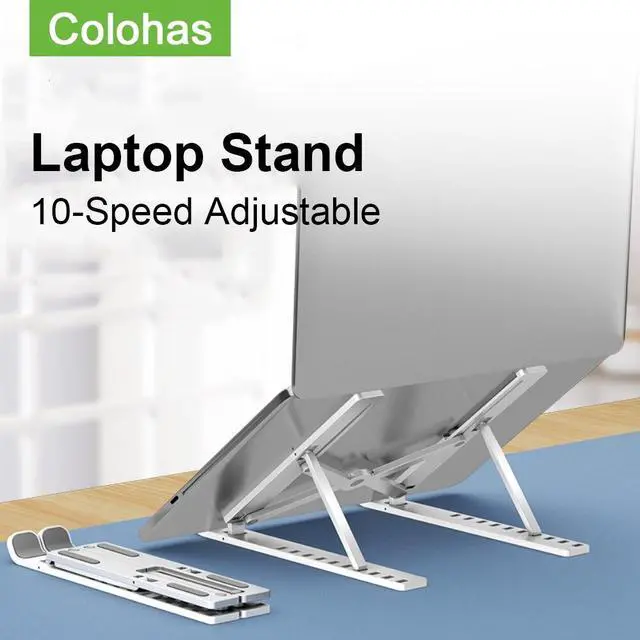 Main image of Portable Laptop Stand Folding Support Base Notebook Stand For Macbook Pro Lapdesk Computer Laptop Holder Cooling Bracket Riser
